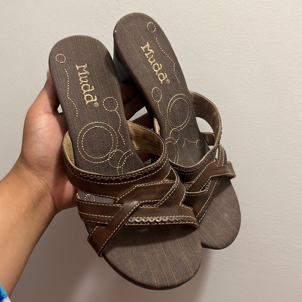BOGO 1/2 OFF 🛍️ Vintage 90s Mudd Heeled Sandals